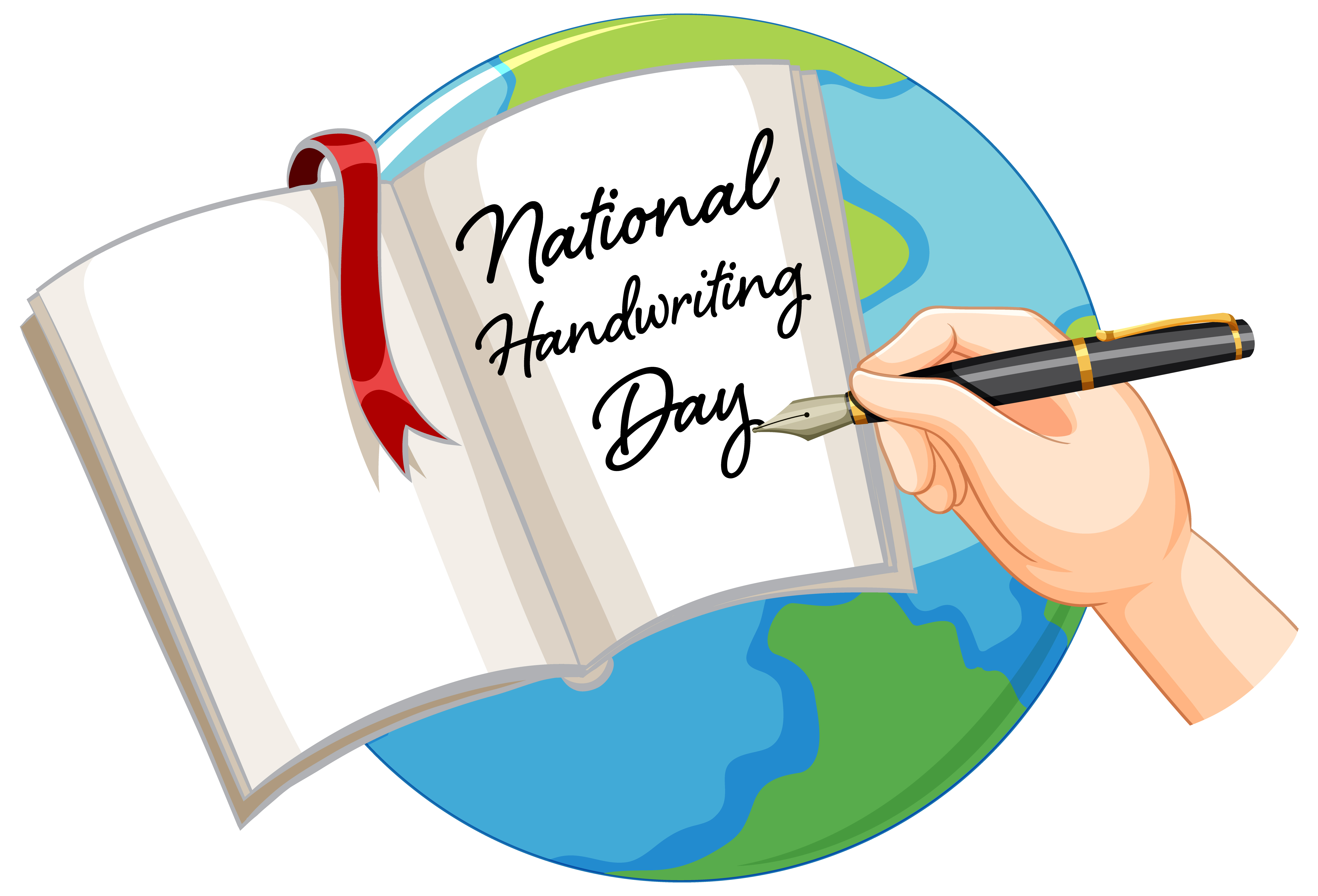 National Handwriting Day Concept